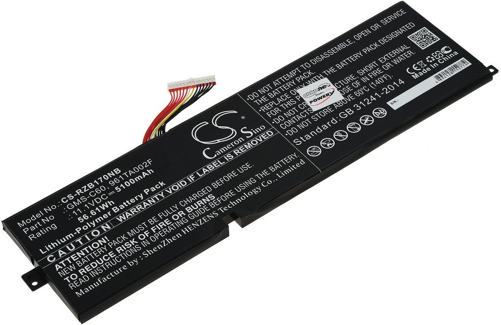 Akku für Gaming Laptop Razer Blade Pro RZ09-0083 17.3