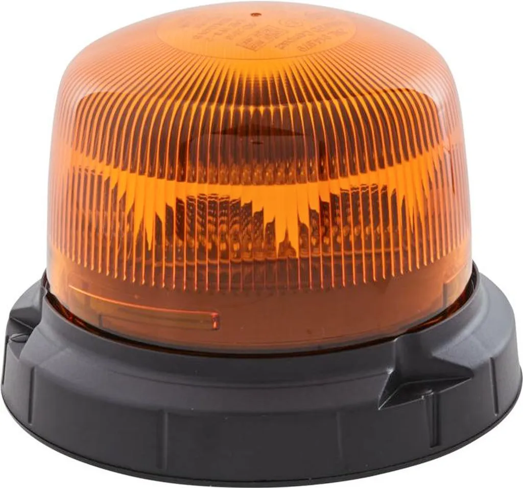 Gyrophare LED 24V 7W jaune ambre HELLA adaptable sur engins TEREX