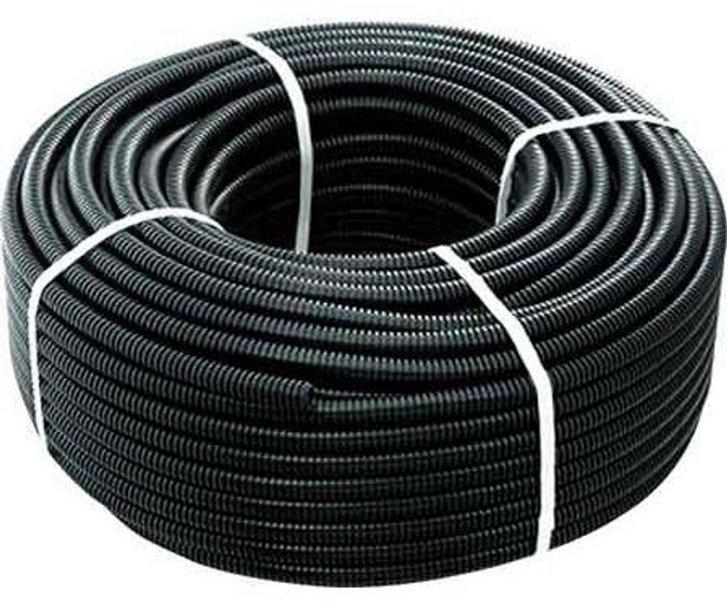 Gegolfde buis, diameter 20 mm - rol van 25 meter Productafbeelding 