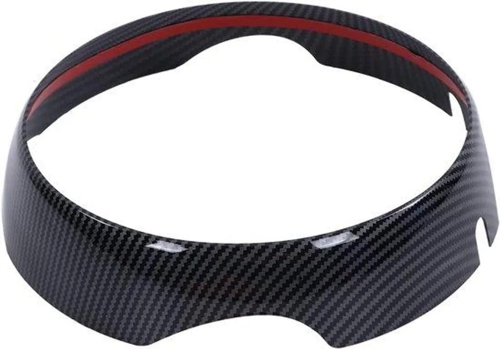 Protection écran GPS MINI F55 F56 contre rayures, look carbone 6,5"