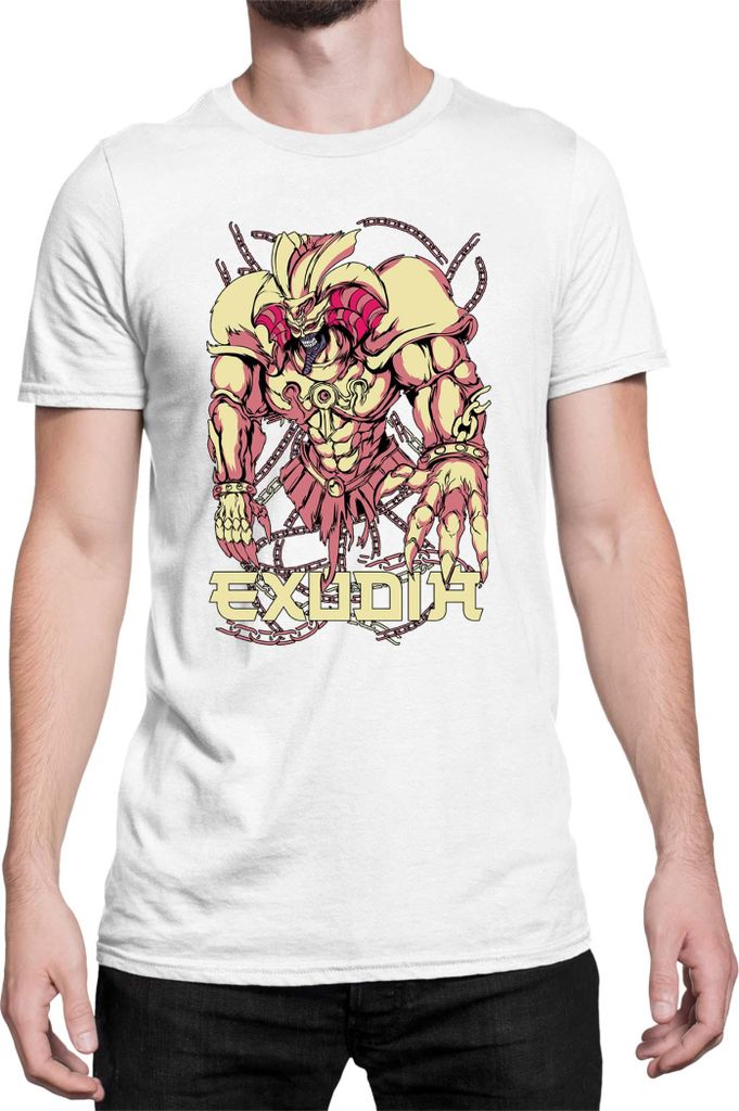Herren T-Shirt Japan Manga Anime Comics Yu Gi 028, Man XL / Weiß