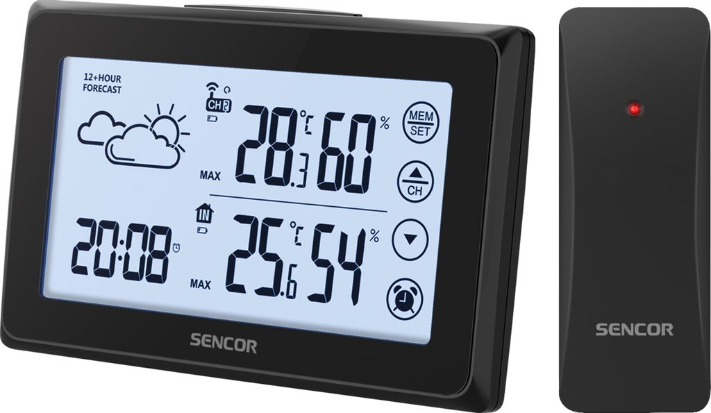 SENCOR SWS 2850 - Meteorologická stanice, měření teploty a Obrázek produktu 