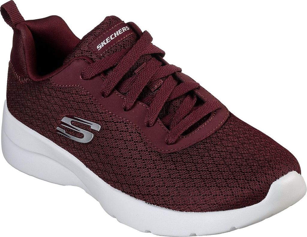 Skechers Buty Damskie Sneakersy Dynamight 2.0-Eye To Eye Bordowe 36,5 EU