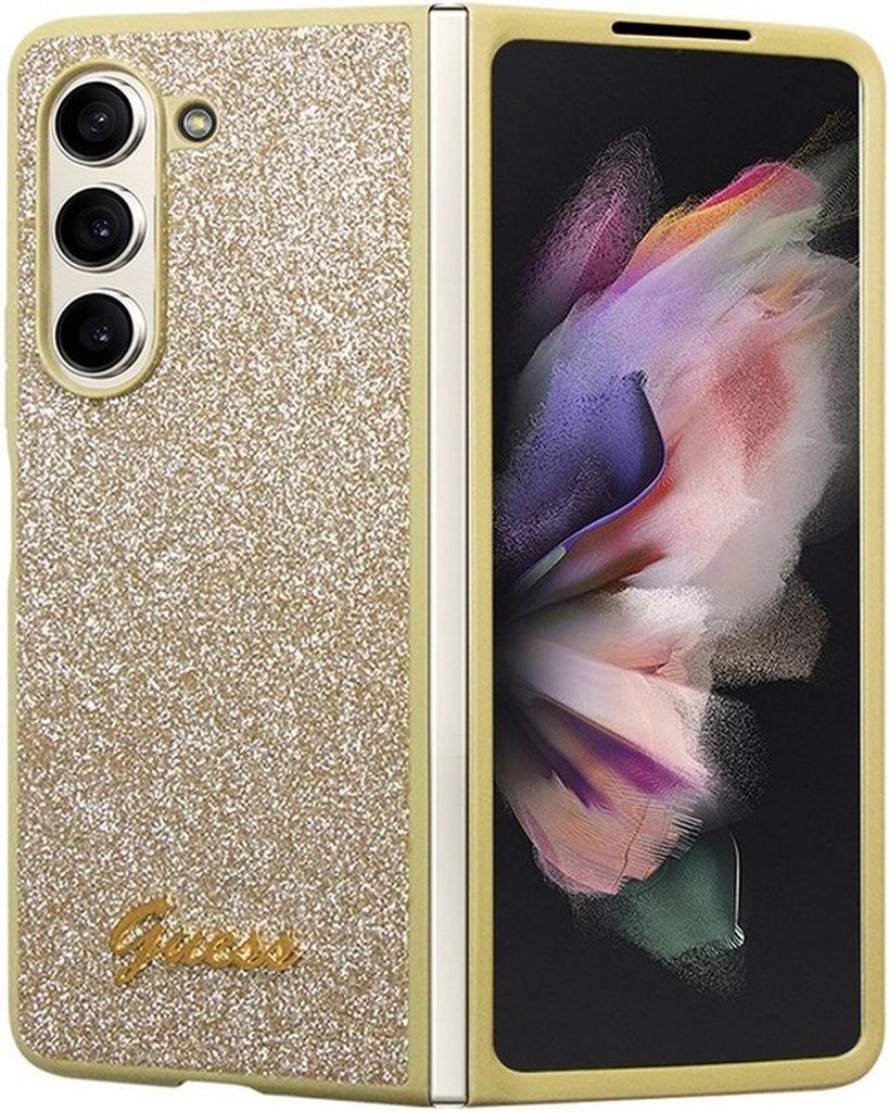 Guess Guhczfd5Hggshd F946 Z Fold5 Złoty/Gold Hardcase Image du produit 