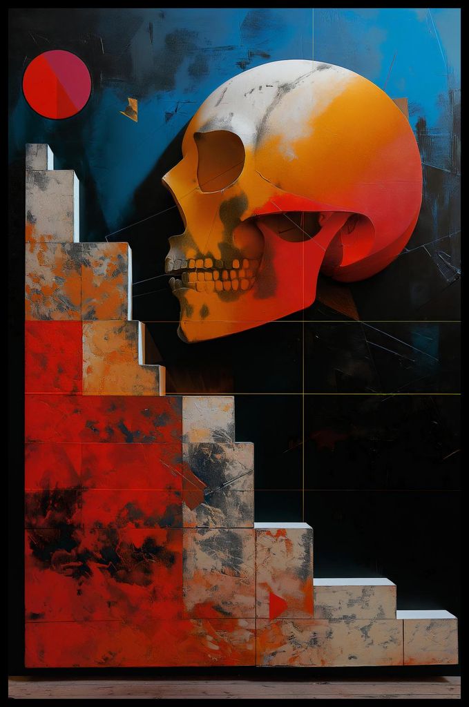 Plakat 56,6x86,4cm Landschaftserosion