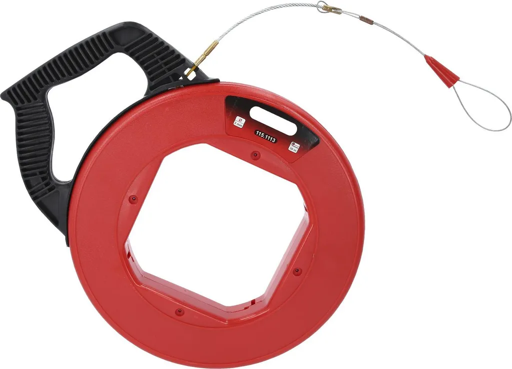 Tire-câble KS TOOLS 30m pour installation électrique et rénovation
