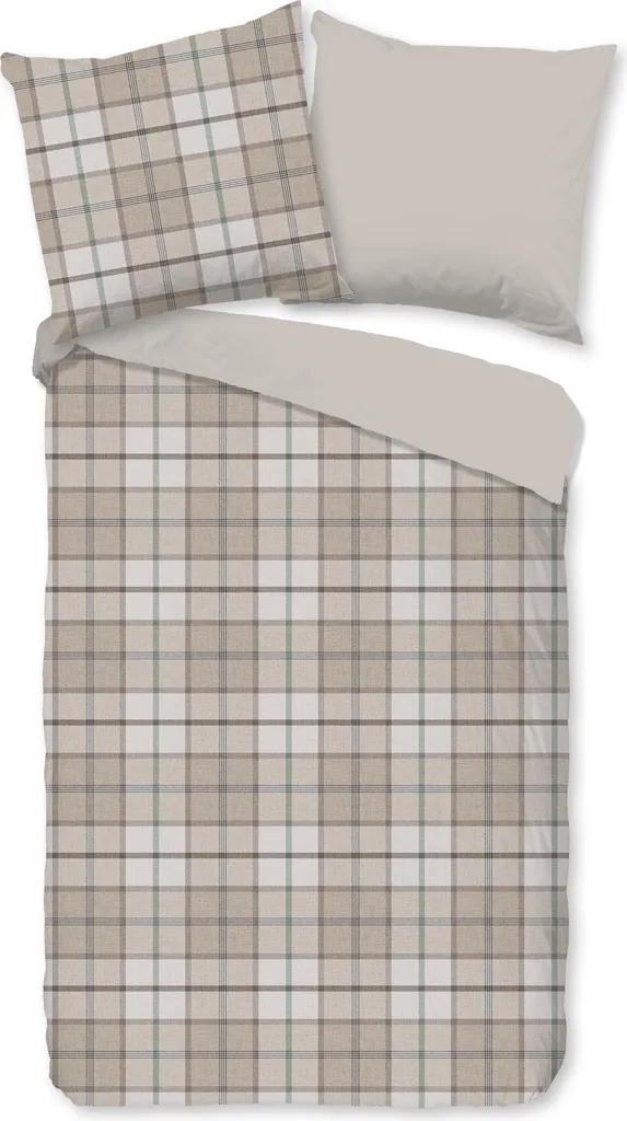 Offerta Biancheria Good Morning Bernardus Flanella 155x220 + Federa