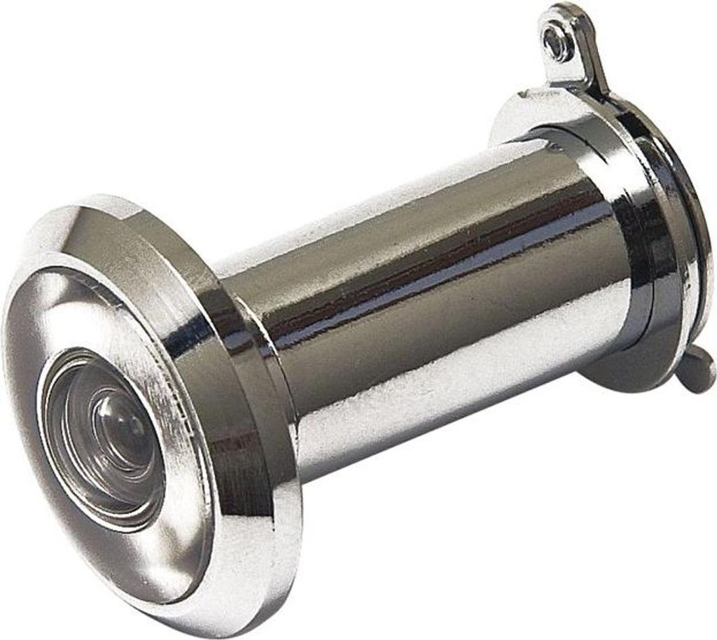 Türspion D14 mm,Blickfeld180G Edelstahl Optik