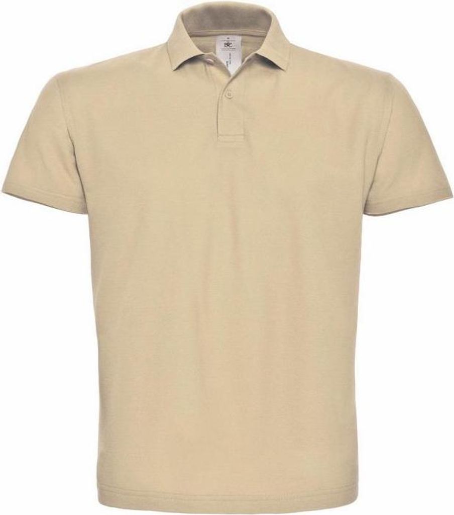 Herren-Poloshirt, Kurzarm - B&C ID.001 - sand - Größe 3XL