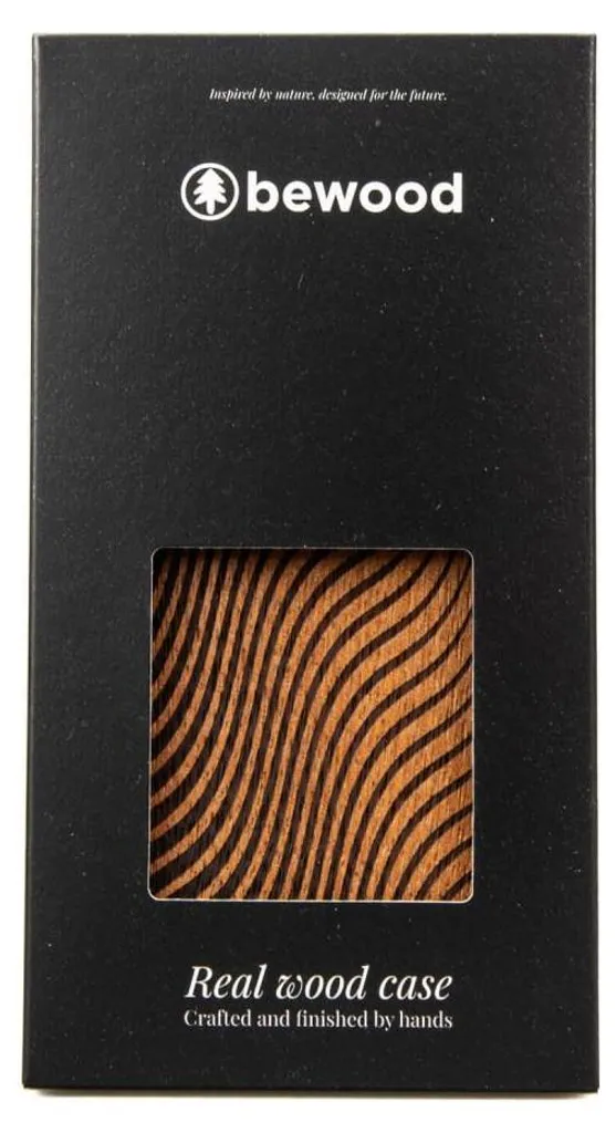Custodia in Legno Pixel 9 Pro Bewood Merbauwellen - Fatta a Mano - 2