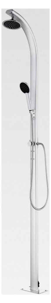 Gartendusche, Außendusche, 215 cm, Aluminium