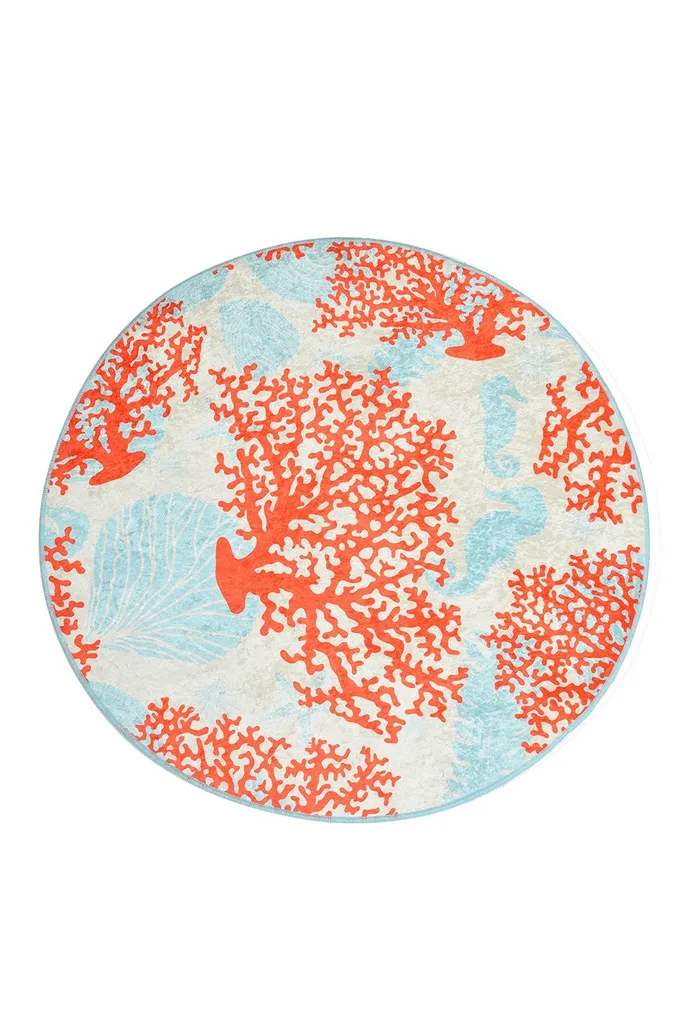 Tapis de bain pour sortie de douche antidérapant et multicolore Moss - 2