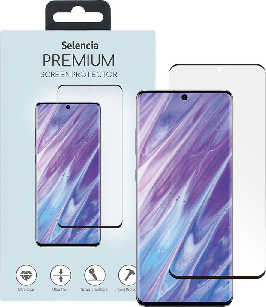 Selencia Premium Screen Protector aus gehärtetem Glas Samsung Galaxy S20 Plus