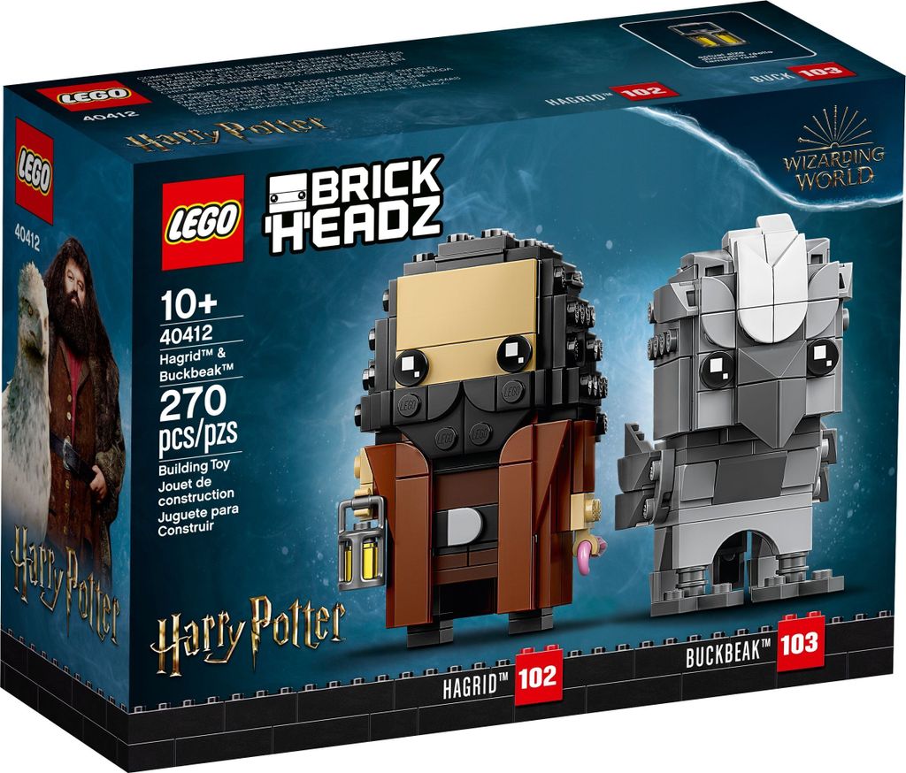 LEGO Brickheadz 40412 Hagrid und Seidenschnabel