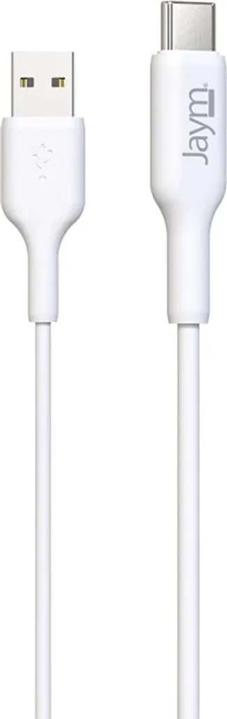 Jaym Cavo USB-C 2m 2,4A Bianco - Carica Rapida e Sincronizzazione Dati