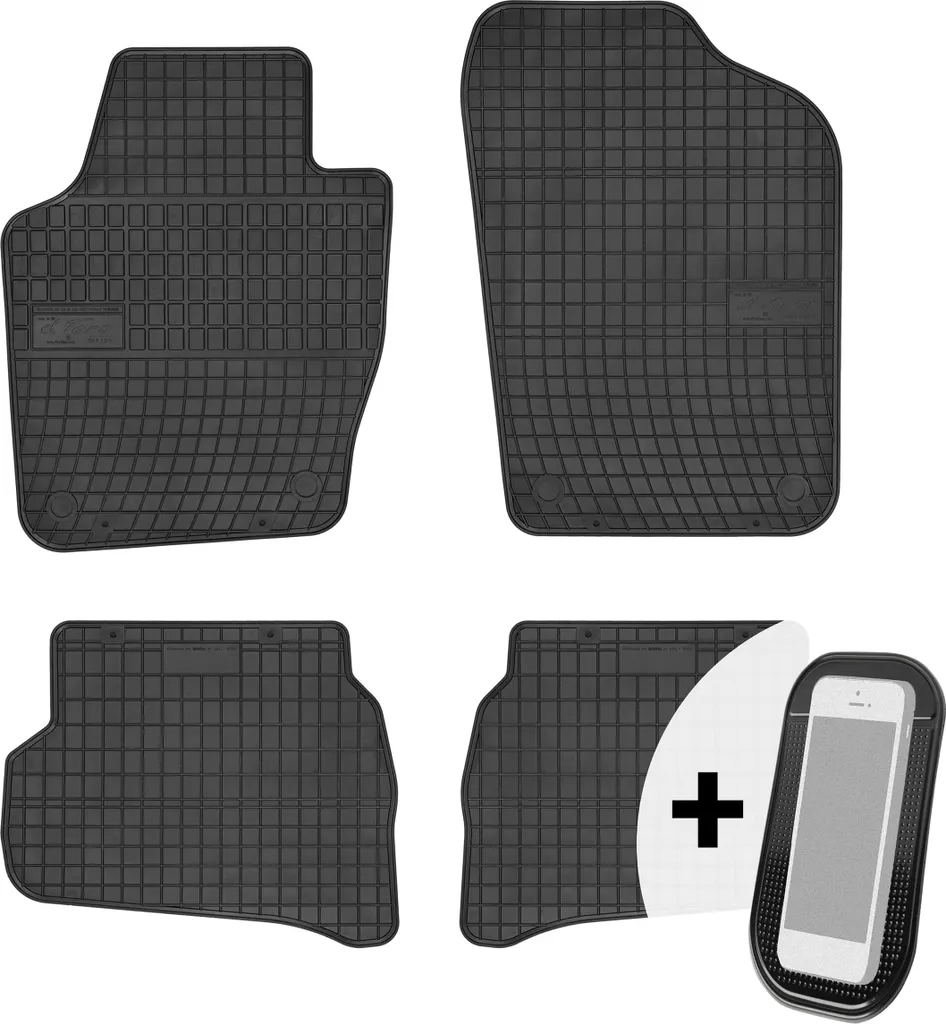 Set Tappeti Gomma 3D per Volkswagen Polo 5 (2009-2017) Su Misura