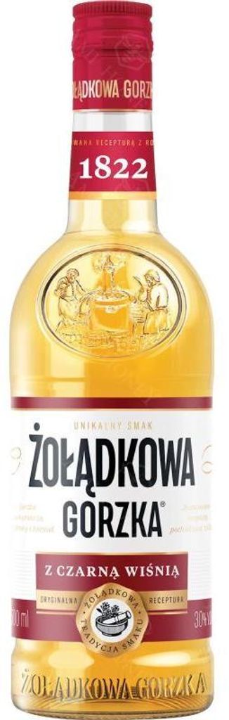 Likér Zolądkowa Gorzka, čierna čerešňa, 500 ml Obrázok produktu 