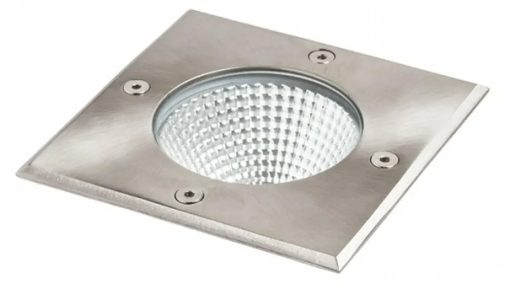 RENDL RIZZ SQ 125 Spot LED Encastrable IP67 3000K Acier Inox R11962