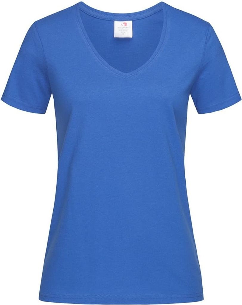 Stedman Damen Classic T-Shirt mit V-Ausschnitt AB279 (L) (Königsblau)