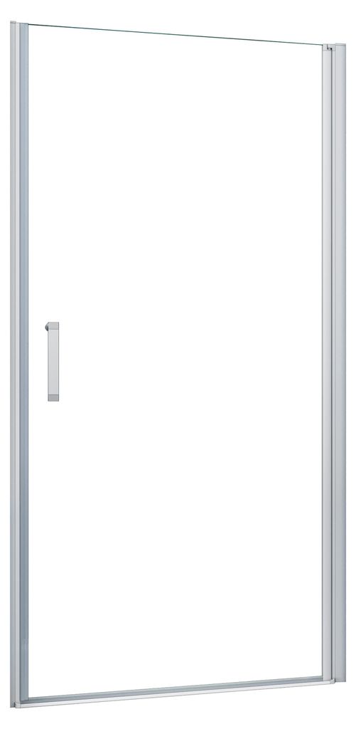 Duschspa EP-Weiß Nischentür 100x185cm Duschkabine Drehtür Produktbild 