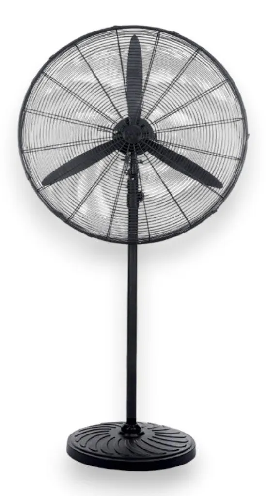 Ventilateur industriel turbo 130W Ø 66 cm avec 3 pales en métal robuste