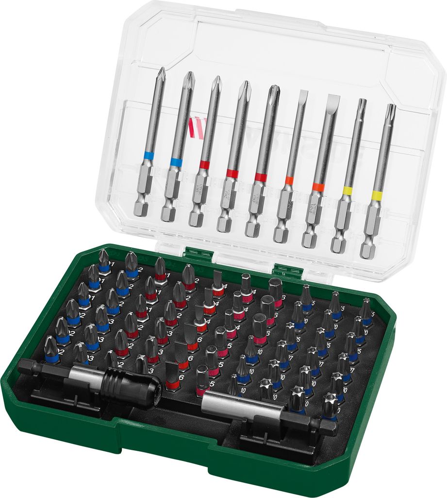 PARKSIDE® Bit-Set 71tlg./ 56tlg. PBS3 A2 (71tlg.) Produktbild 