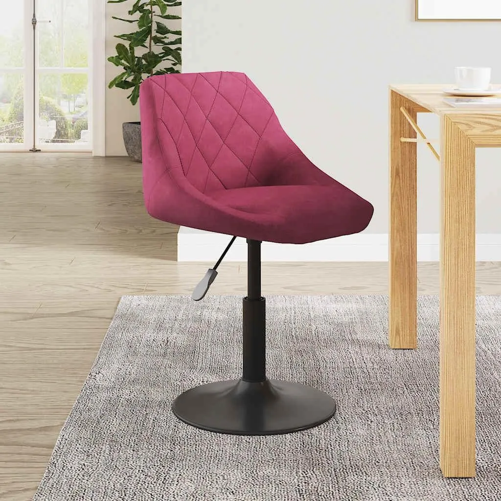 vidaXL Sedia Velluto Rosso Vino | Must-Have Arredamento 2026