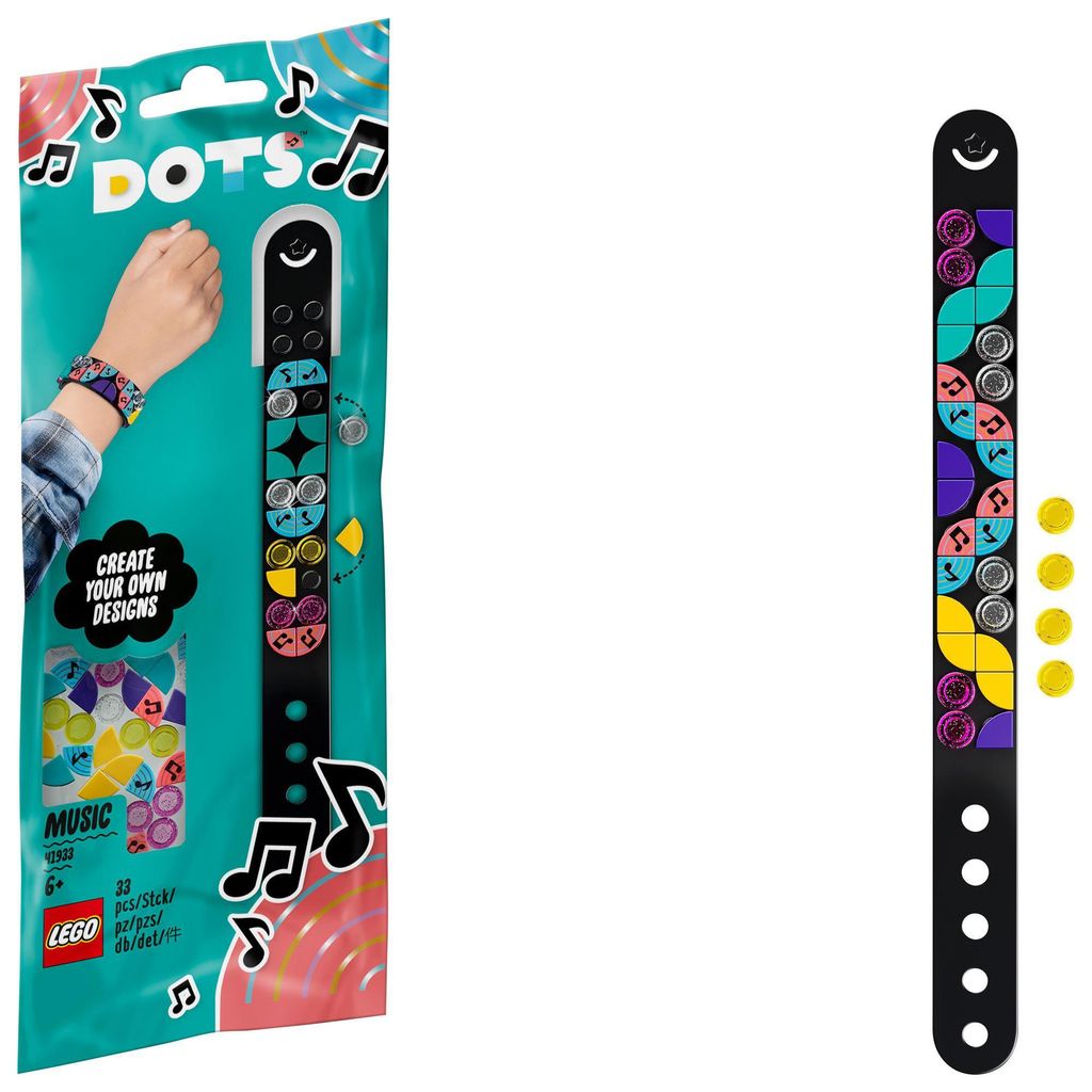 LEGO DOTS Muzyczna bransoletka, Zestaw do budowania, 6 Zdjęcie produktu 
