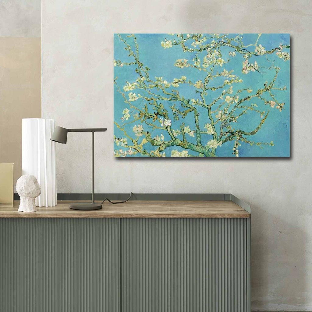 Wallity, 70100FAMOUSART- CVT1561, Bunt, Leinwandbilder, 70 x 100 cm, 100% Wildleder -Leinwand