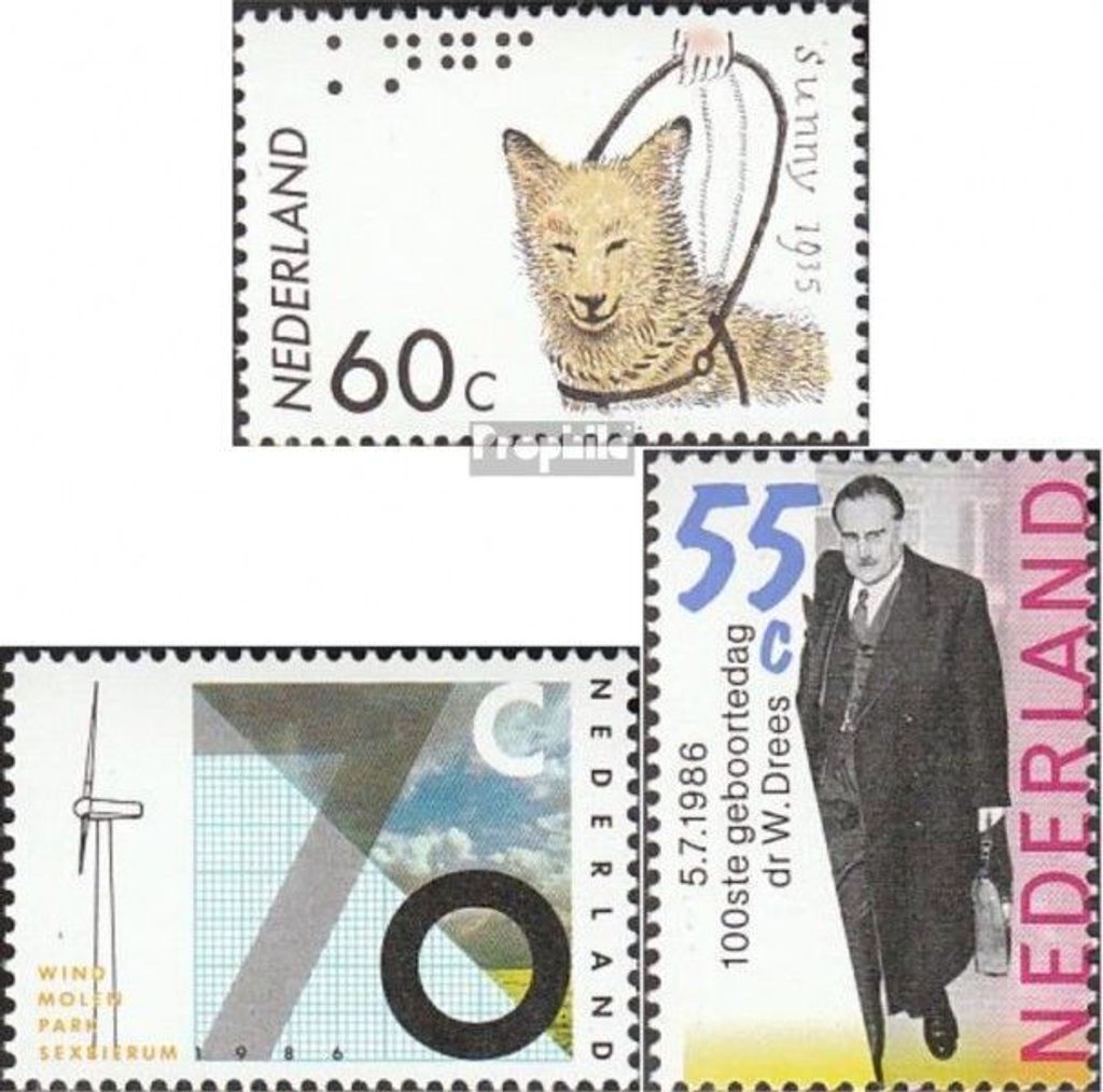 Briefmarken Niederlande 1985 Mi 1263,1287,1299 (kompl.Ausg.) postfrisch Sondermarken