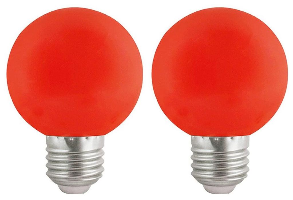 VITO E27 LED Kugellampe G45 3W 180lm 240V 2 Stück