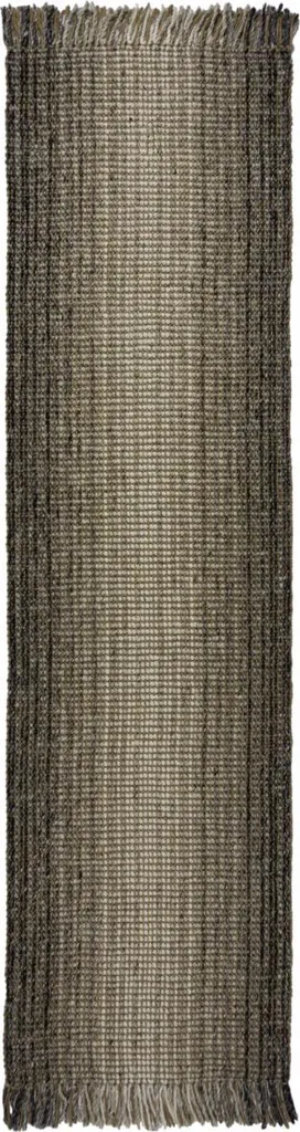 Tapis de passage 60x230 cm motif marbre gris idéal pour votre couloir
