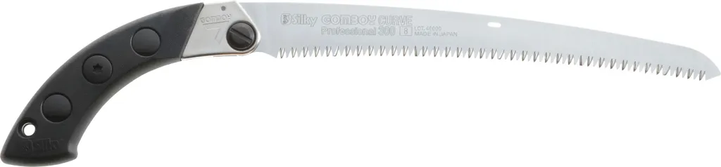 Scie japonaise Silky Gomboy Curve 300-8, lame courbe pour bois vert