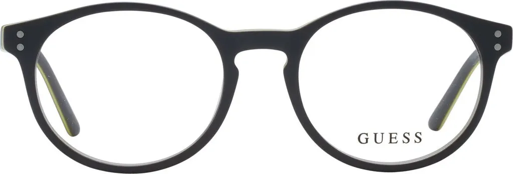 Monture de lunettes Guess GU 8266 020 style rectangulaire gris chic