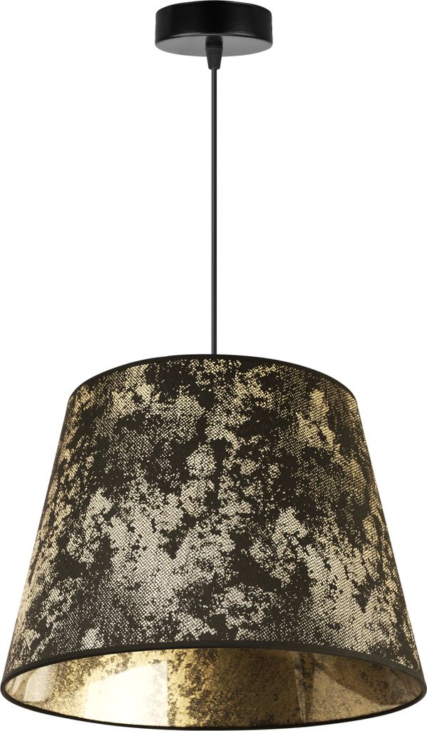 Hängelampe, Deckenleuchter, Lampenschirm, Goldmuster