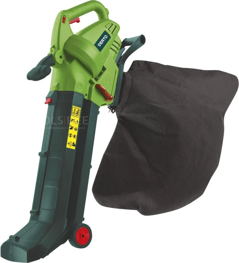 Aspirateur souffleur broyeur VERTO 2800W fini les corvées de feuilles