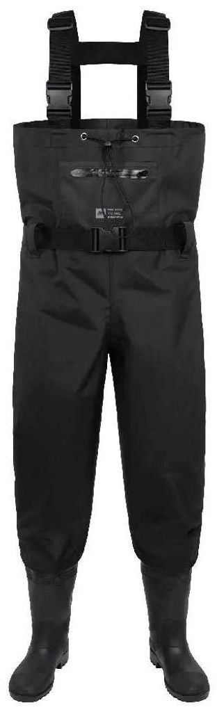 Mikado Black Basic Ums08 Pvc-wathose Schwarz EU 44 Mann Produktbild 