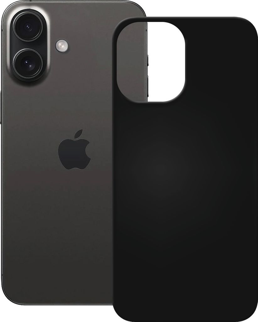 PEDEA Soft TPU Case für Apple iPhone 16 Plus black