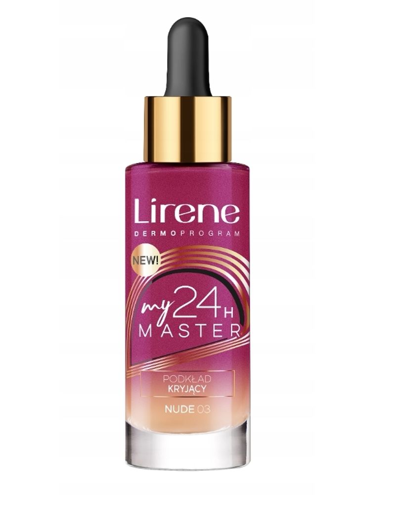 Lirene Fluid My Master Podkład kryjący Nude 03, 30 ml