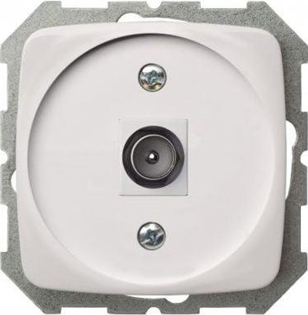 Liregus Tv Socket F Type Itvl-1-01 A/B White