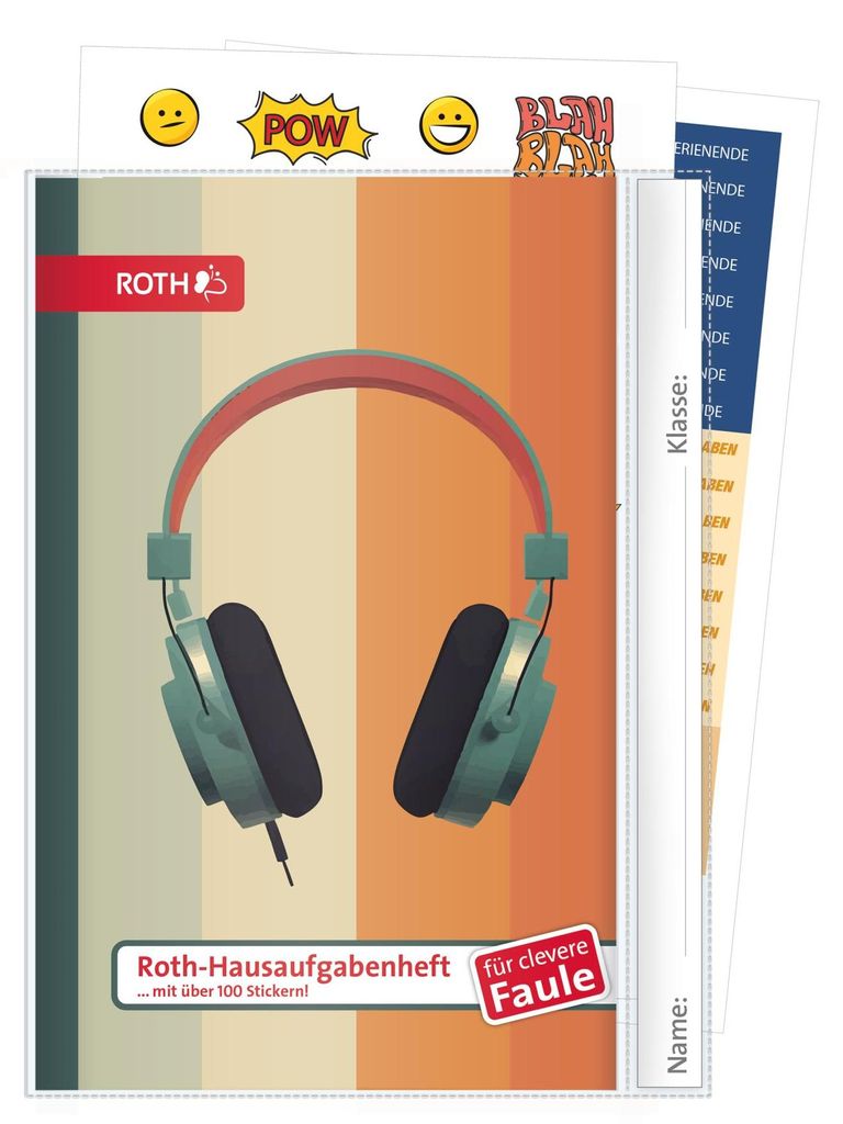 ROTH 89555 ROTH Quaderno dei compiti per adolescenti: per i Immagine del prodotto 