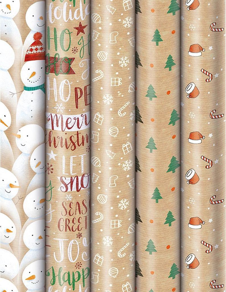 Weihnachts-Geschenkpapier-Röllchen 'Nature Spirit' Produktbild 