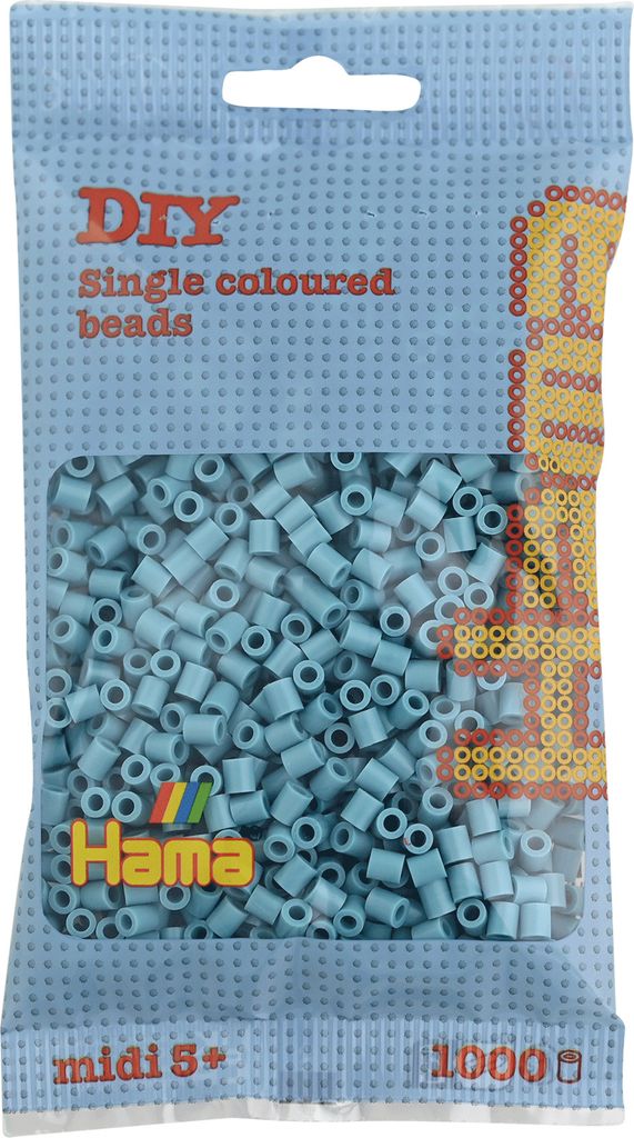 Hama Beads 207-31, Türkis, Rohrförmige Perle, 1000 Stück(e) Produktbild 