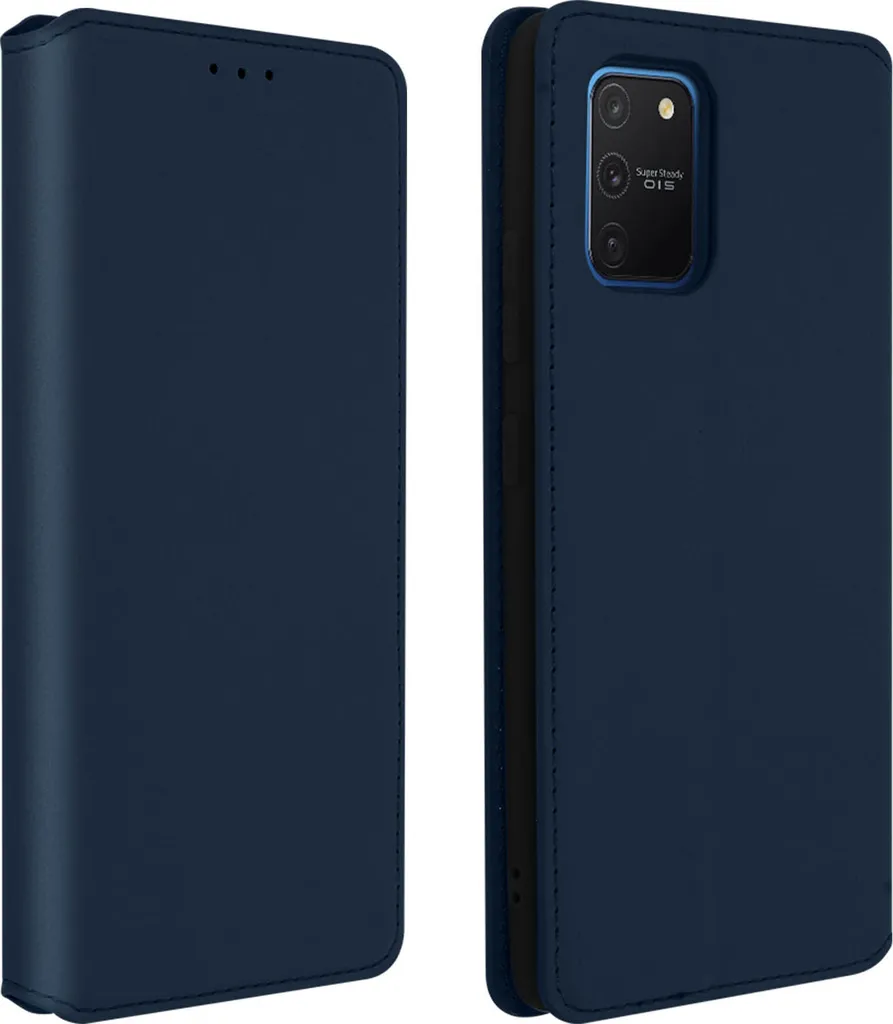 Custodia Samsung S10 Lite Blu Ecopelle Classic - Accessorio Fashion
