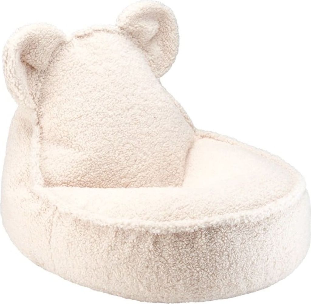 Wigiwama Bear Beanbag / Sitzsack Bär, Farbe:Cream White Produktbild 