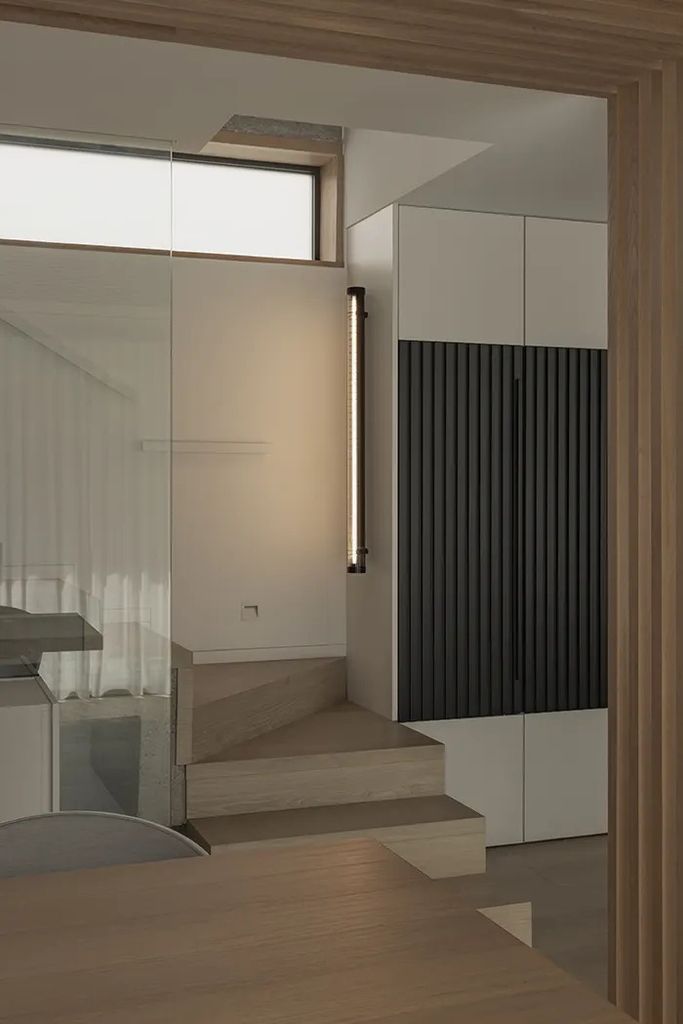 SCUBA LOUVER 1200 Wandleuchte schwarz 36w 75757