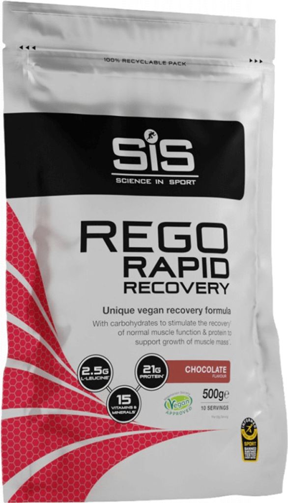 SIS REGO Rapid Recovery (500g) Chocolate - Intra- & Produktbild 