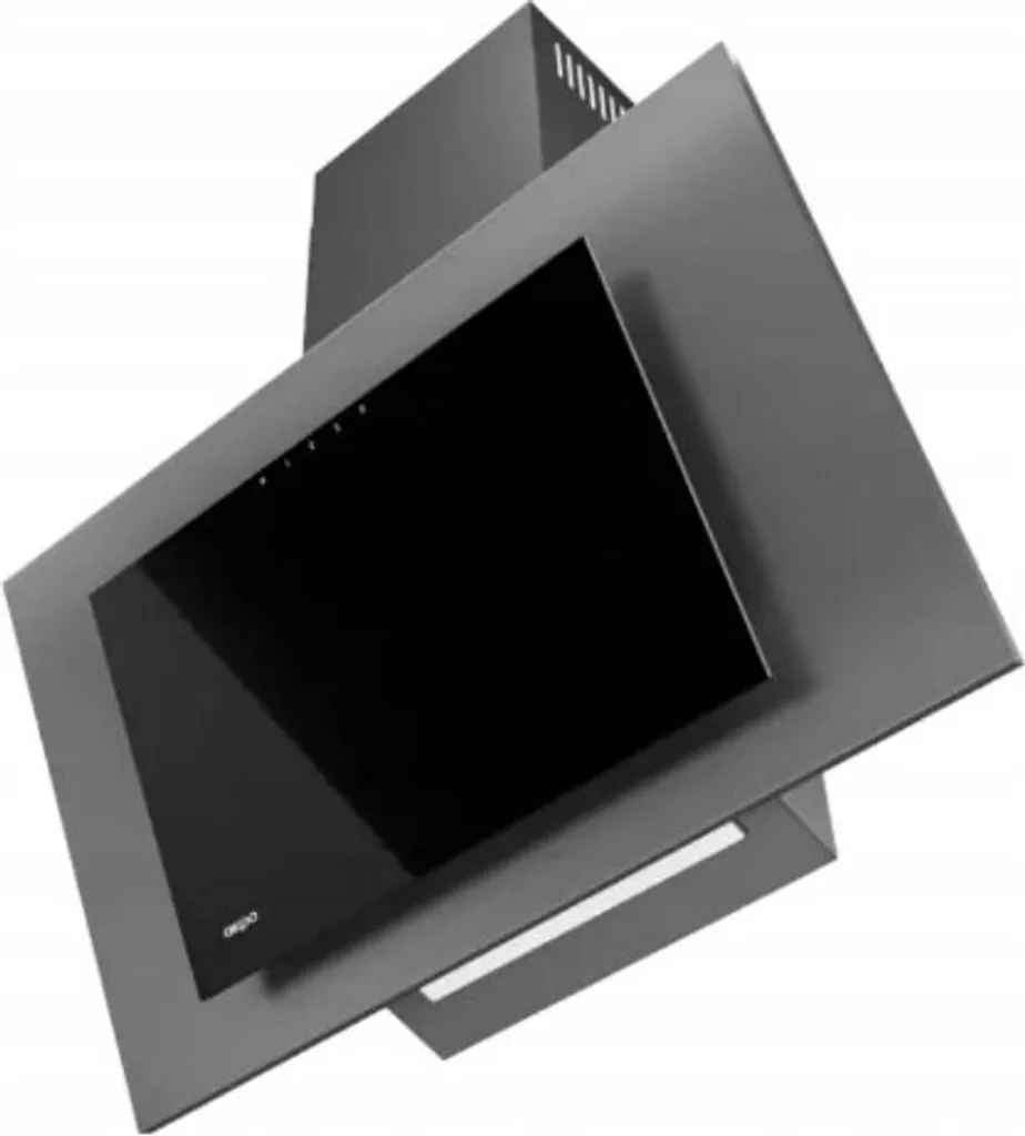 Hotte Murale 60cm AKPO WK-4 - Verre Noir, Contrôleur, LED Linéaire
