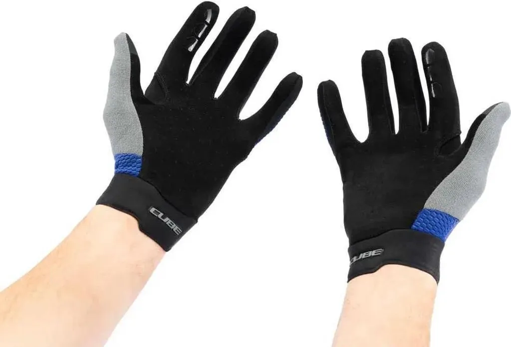 Gants Cube Actionteam XL Bleu : Protection légère et Grip Antidérapant VTT - 7