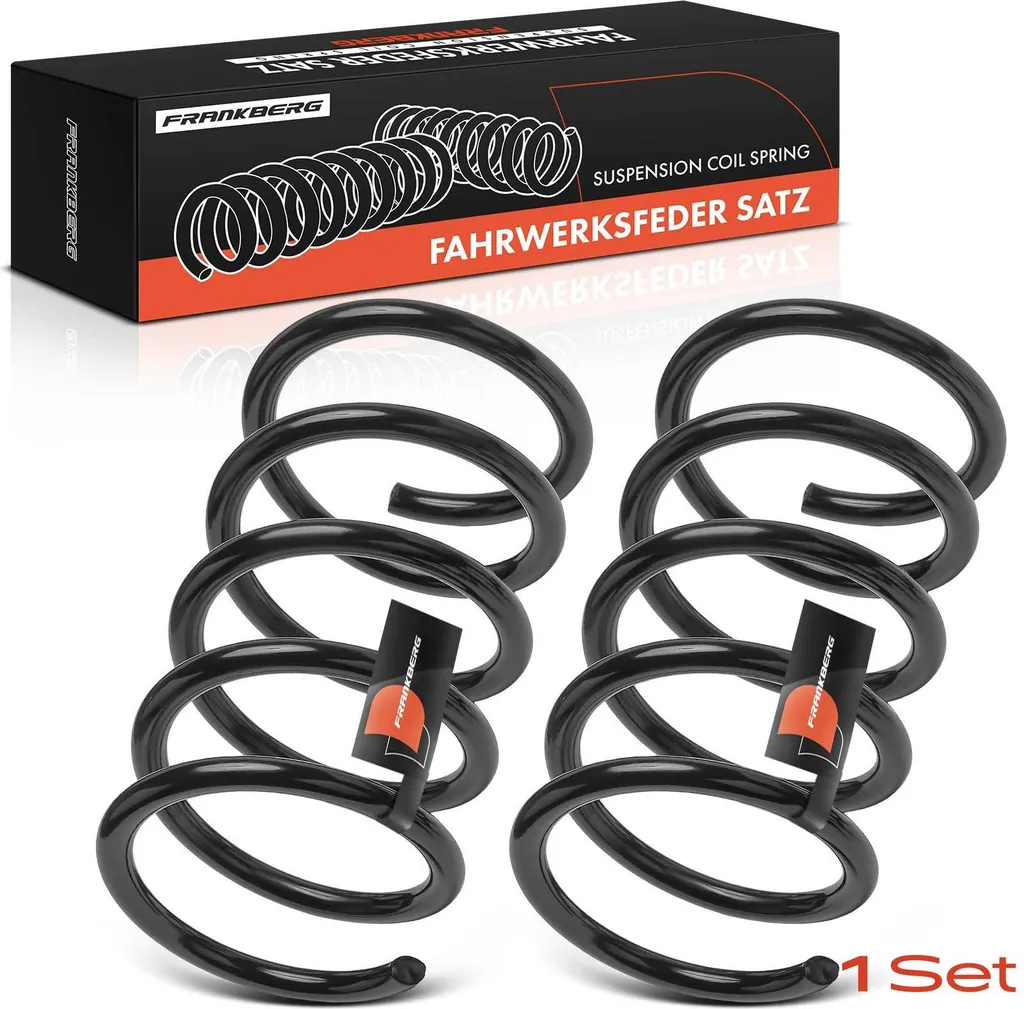 2 Ressorts de Suspension Arrière Frankberg pour Volvo V70 II 1999-2008